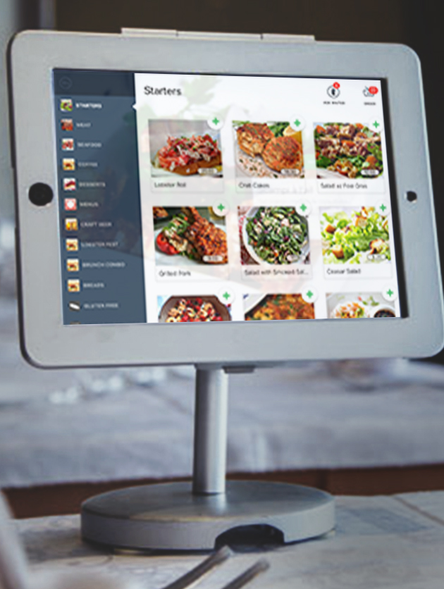 Proposez un menu interactif
