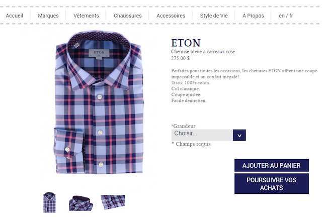 Monsieur eCommerce Lightspeed