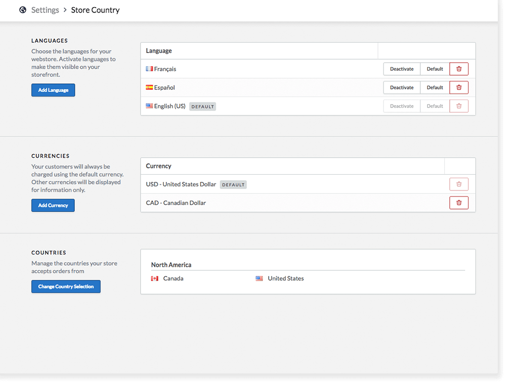 Lightspeed eCom: une solution multilingue