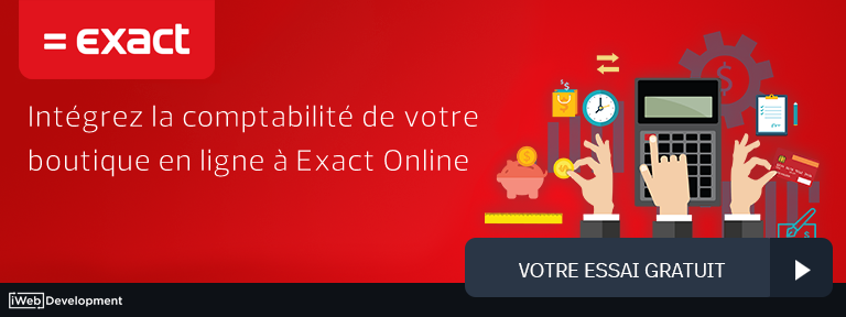 Intégrez votre boutique en ligne à Exact Online et gagnez du temps