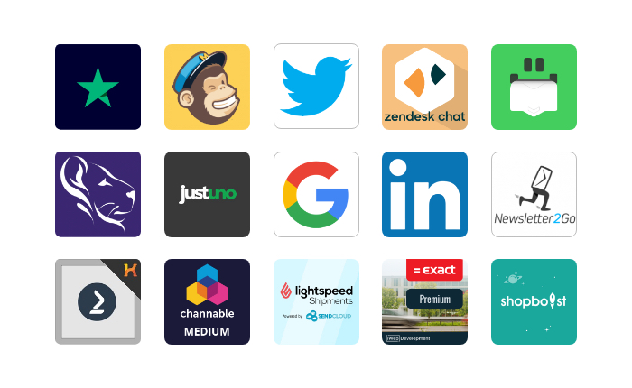 Intégrez vos applications favorites.