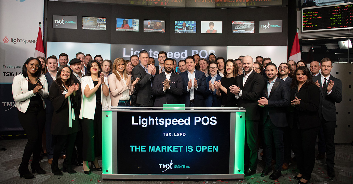 Un grand pas vers l’avenir : Lightspeed fait son entrée en bourse