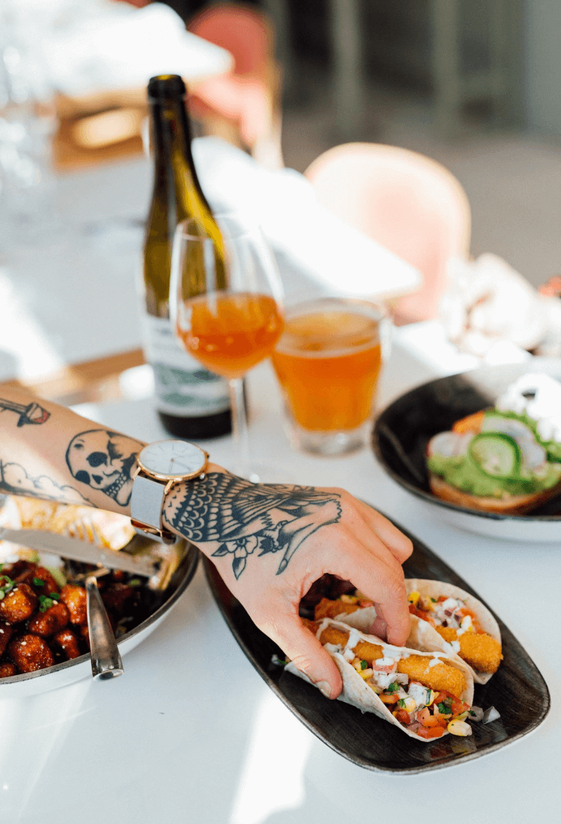 photographie plat réseaux sociaux