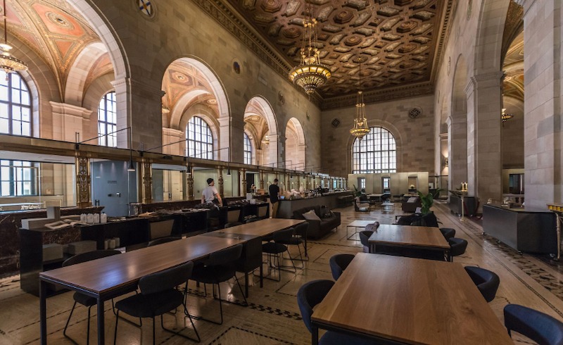 espaces de coworking au café