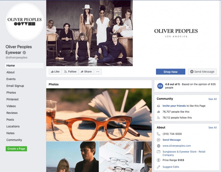 oliver peoples