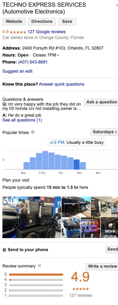 fiche google ma business