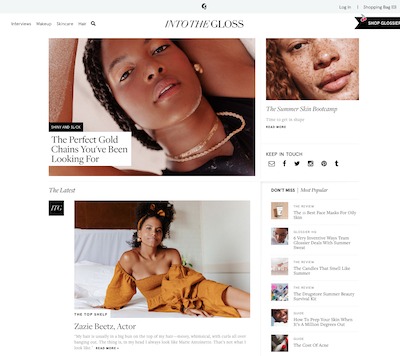 into the gloss visibilité en ligne