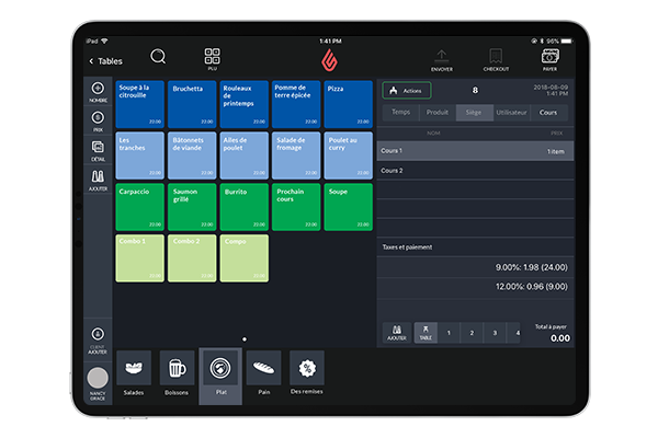 Créez un menu sur mesure