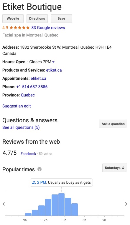 générer du trafic en magasin GMB