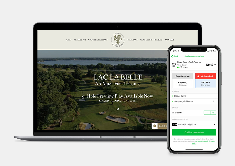 Augmentez votre présence grâce à un site web et une application mobile