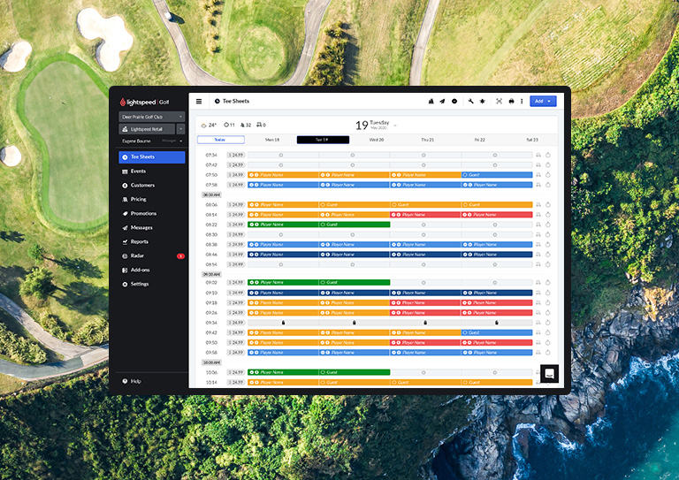 Simplifiez la gestion de votre terrain de golf