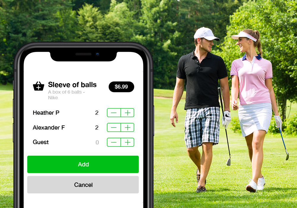 Améliorez le processus de réservation de vos golfeurs.
