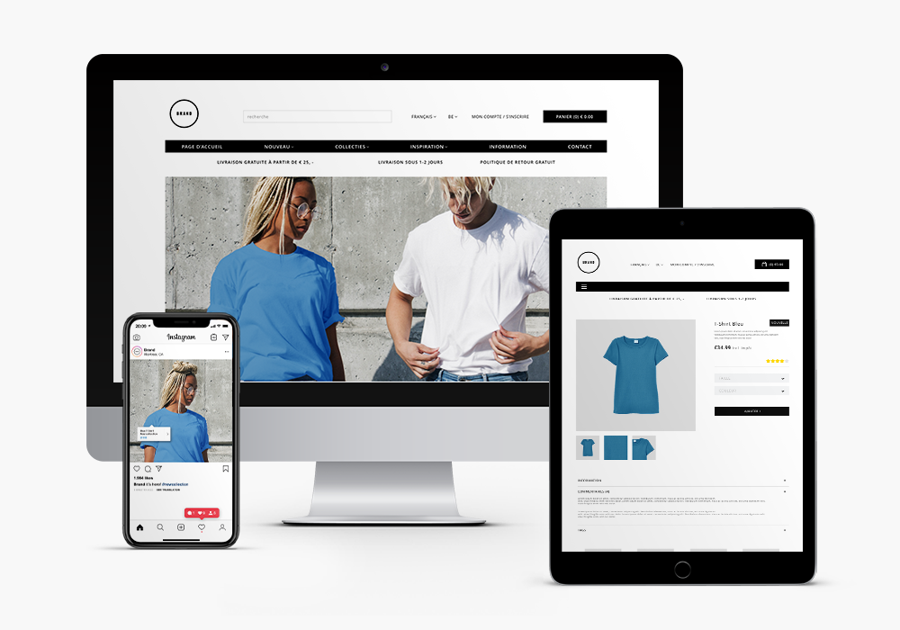 Vendez vos produits sur plusieurs canaux