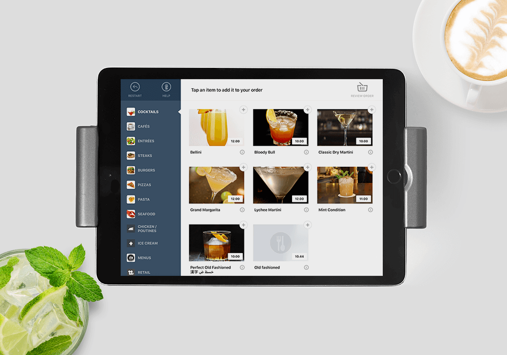 Améliorez l'expérience du client avec le Self-Order Menu.