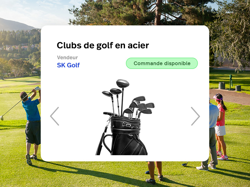 Rejoignez notre réseau de fournisseurs d'articles de golf