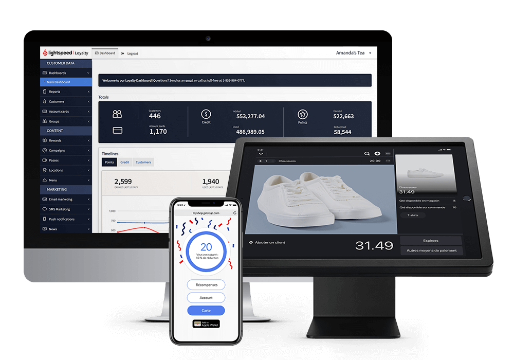 Logiciel système de fidélisation commerces