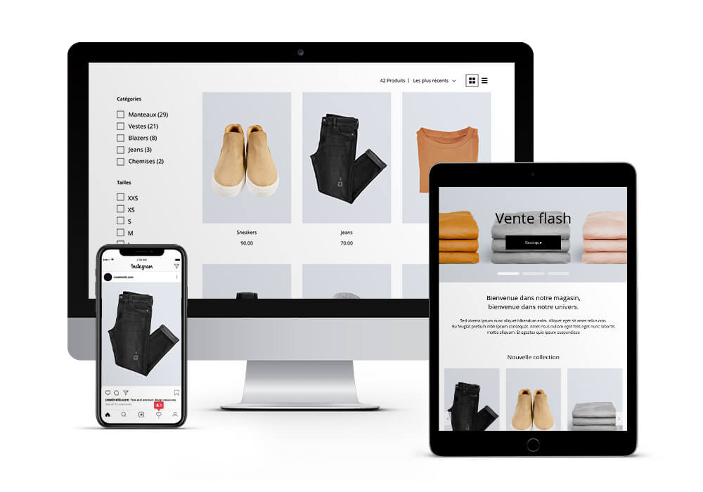 Vente ecommerce plusieurs canaux