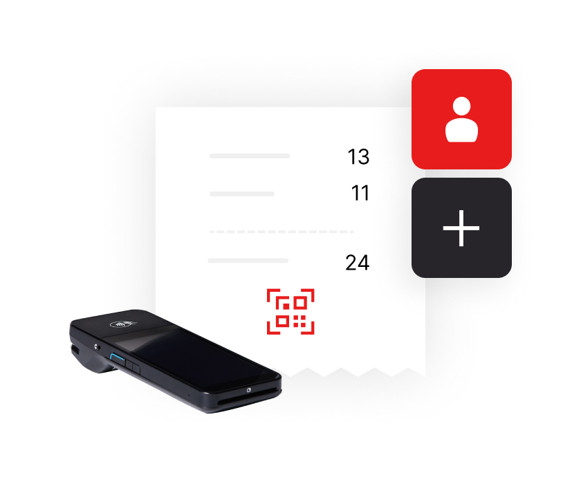 Terminal de paiement avec reçu par code QR: Une expérience de paiement simplifiée