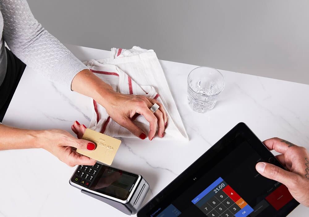 Traitement des paiements restaurant